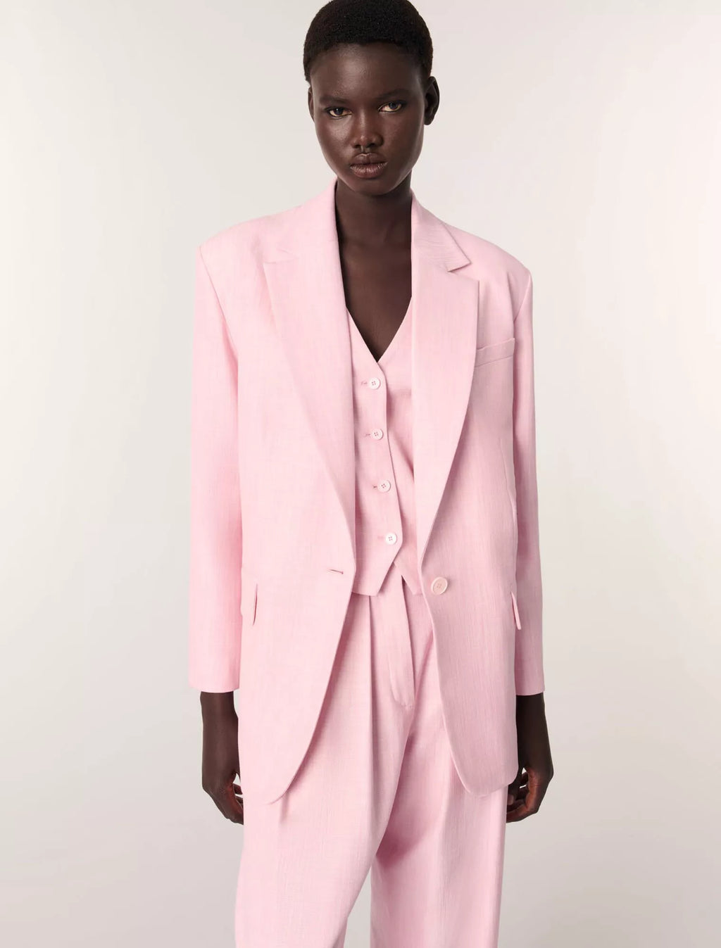 Pink Authority Suit