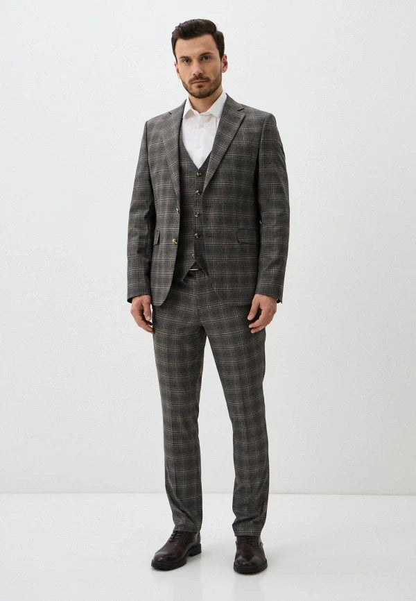 Executive Pinstripe Suit