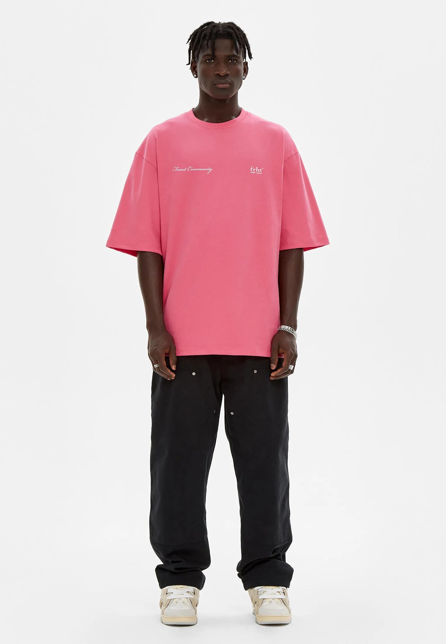 Oversized Pink Tee