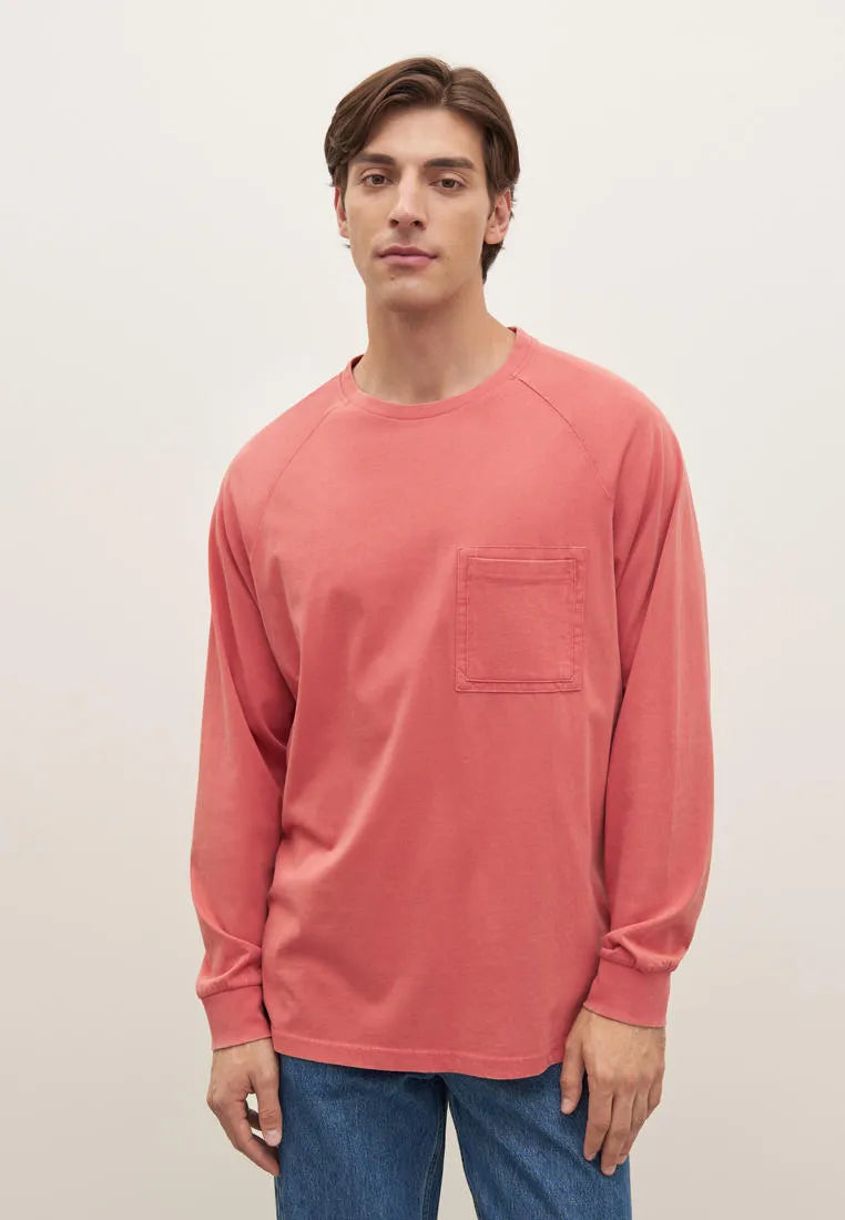 Coral Raglan Sleeve