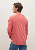 Coral Raglan Sleeve