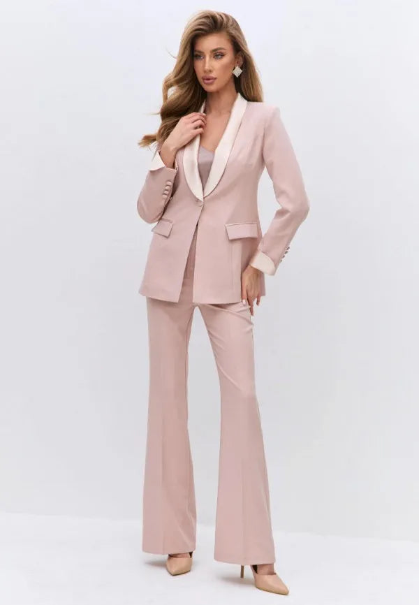 Pink Italian Suit