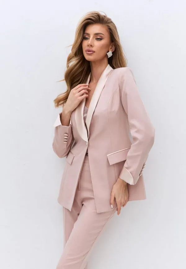 Pink Italian Suit