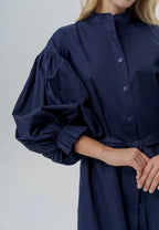 Structured Sleeve Dress