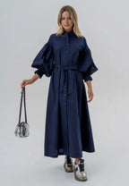 Structured Sleeve Dress