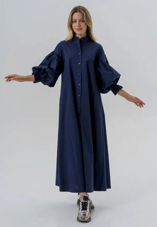 Structured Sleeve Dress