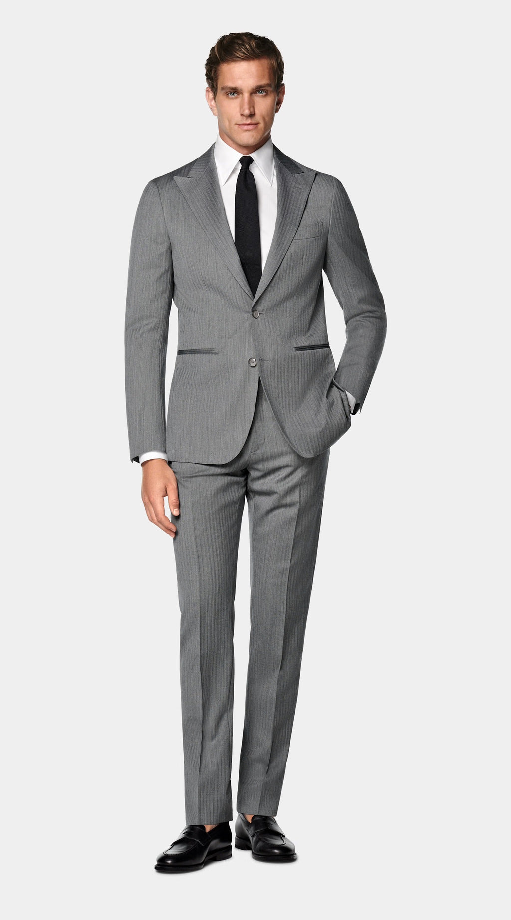Herringbone Pattern Suit