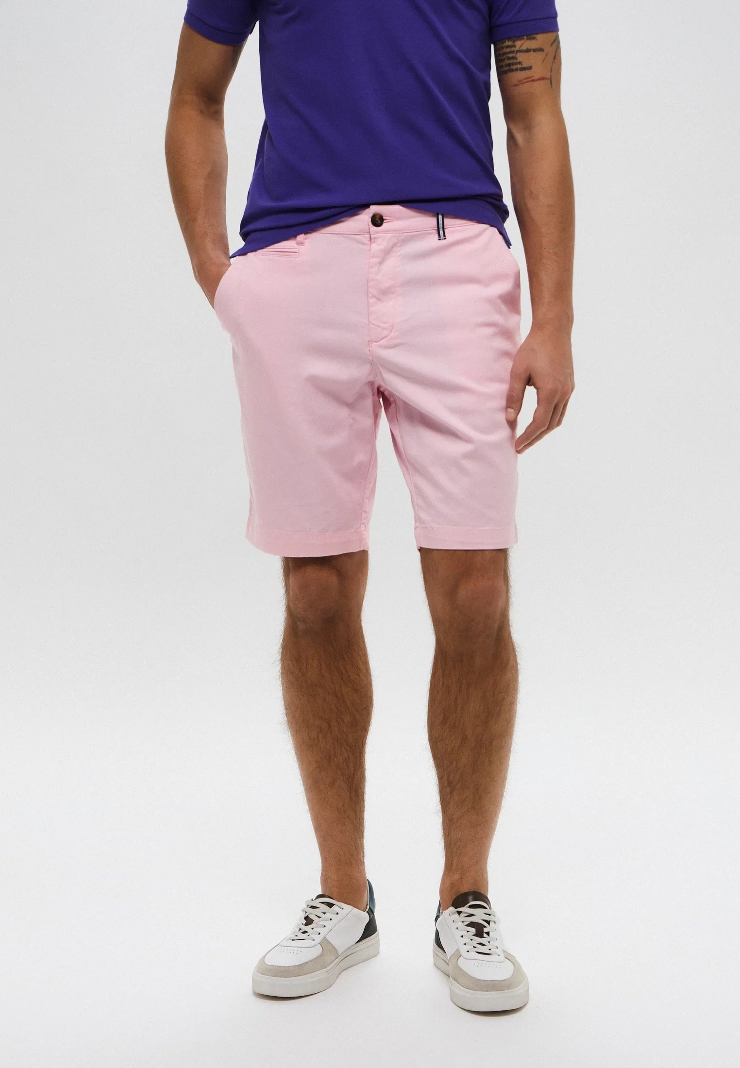 Pink Bermuda Shorts