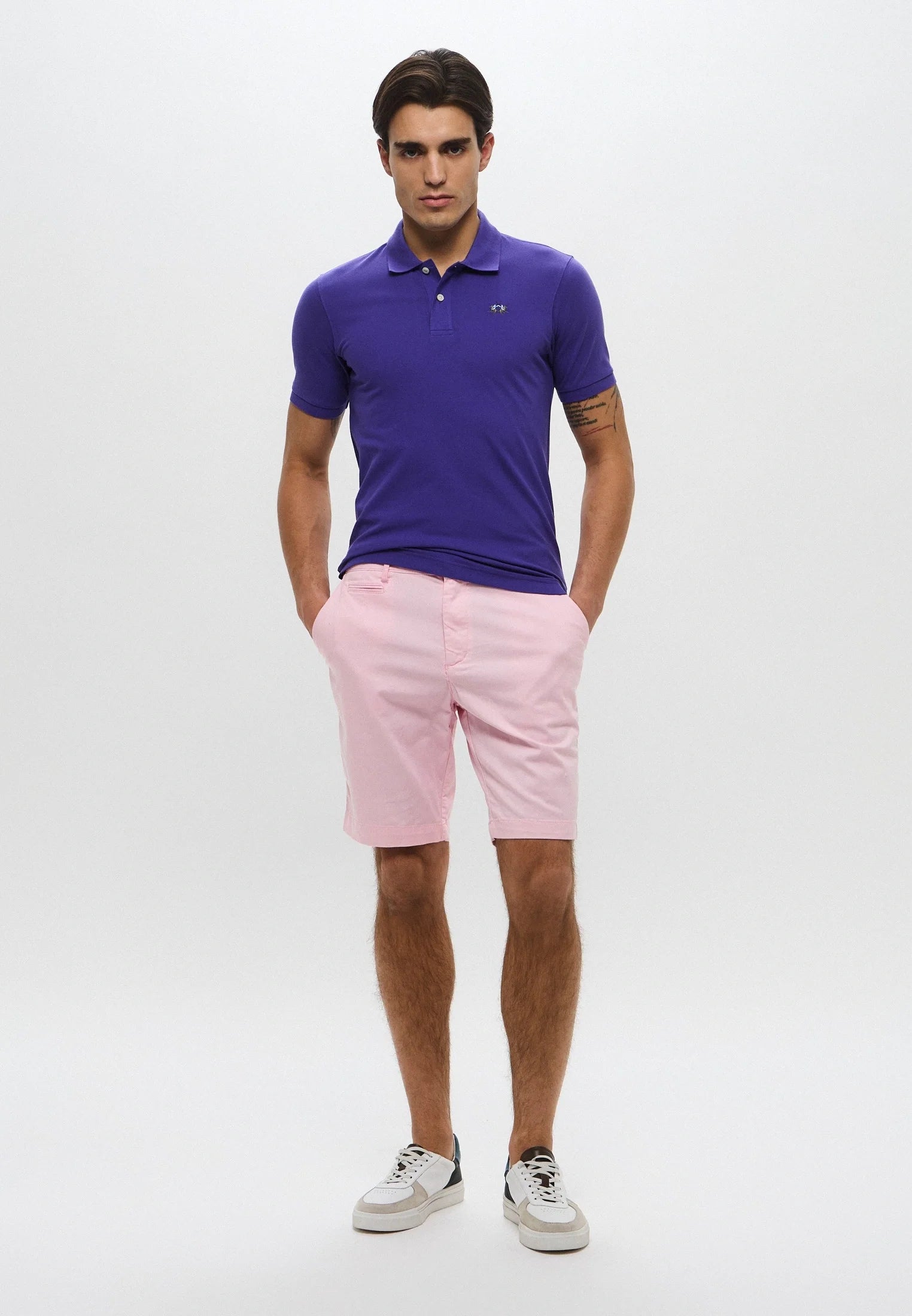 Pink Bermuda Shorts