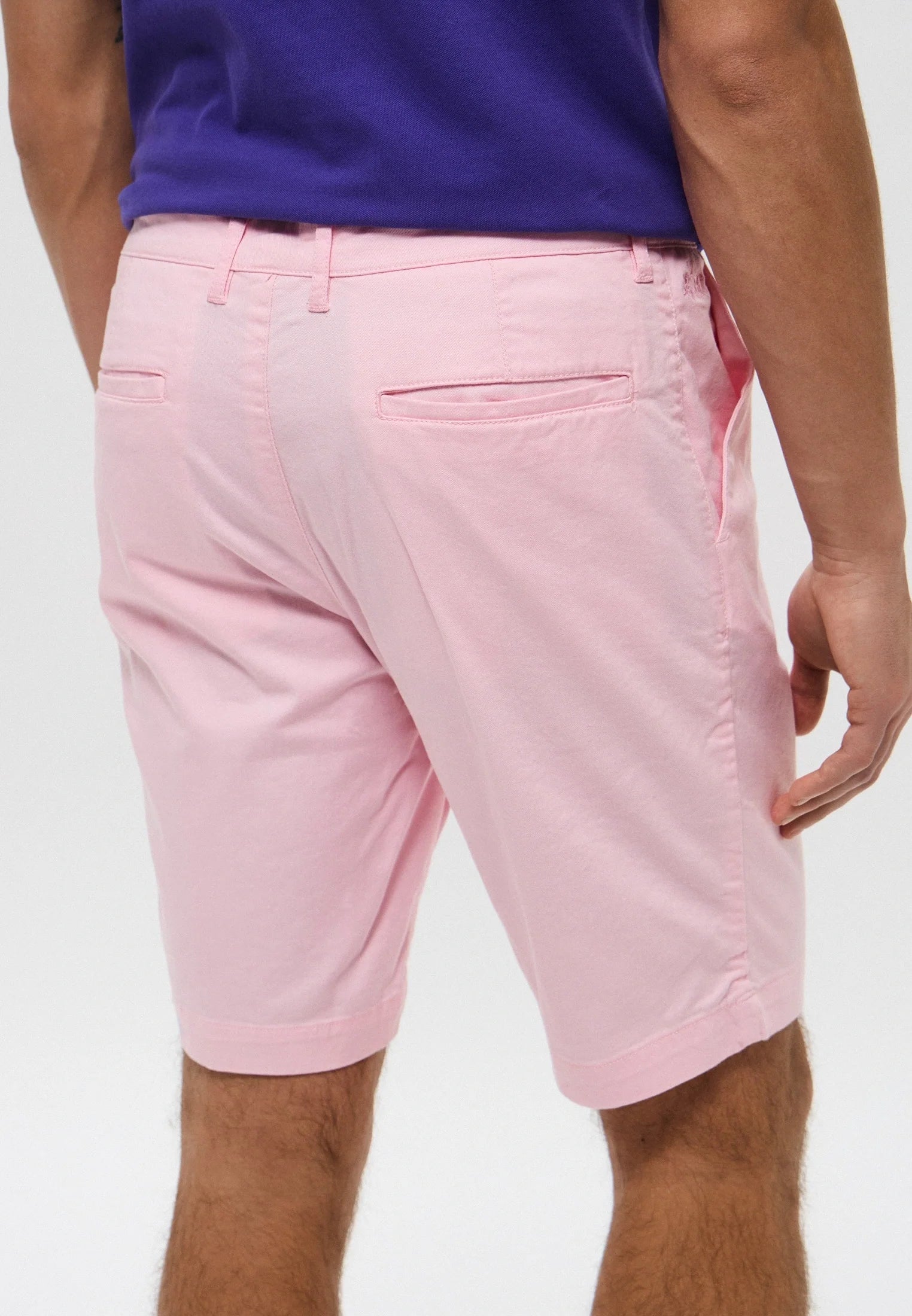 Pink Bermuda Shorts