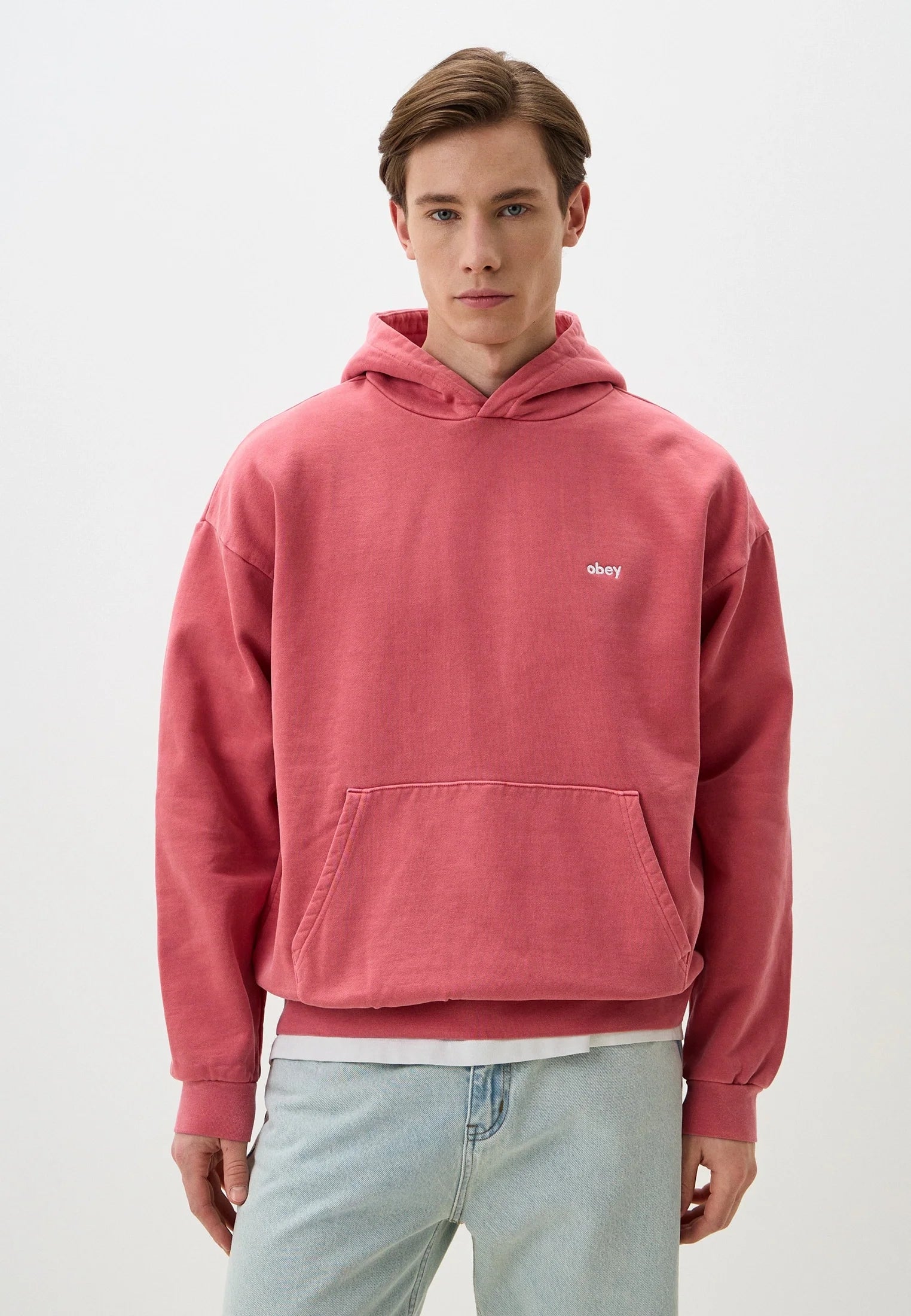Washed Coral Hoodie