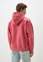 Washed Coral Hoodie