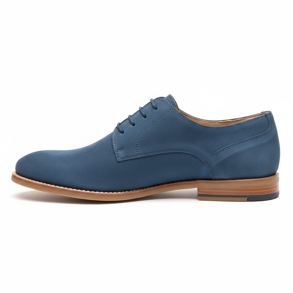 Derby Casual Shoes - Blue