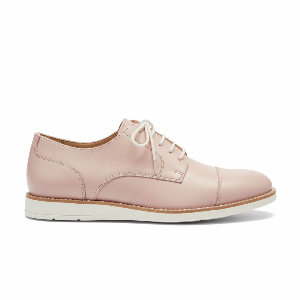 Derby Casual Shoes - Pink