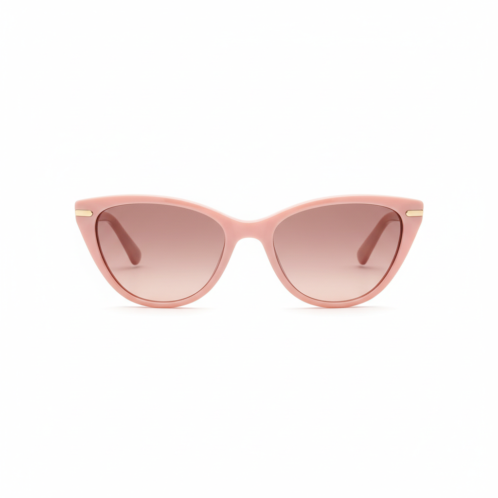 Designer Cat-Eye Glasses - Pink