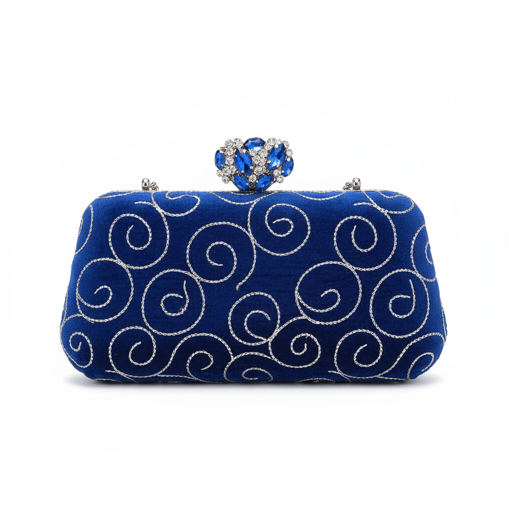Evening Clutch - Blue