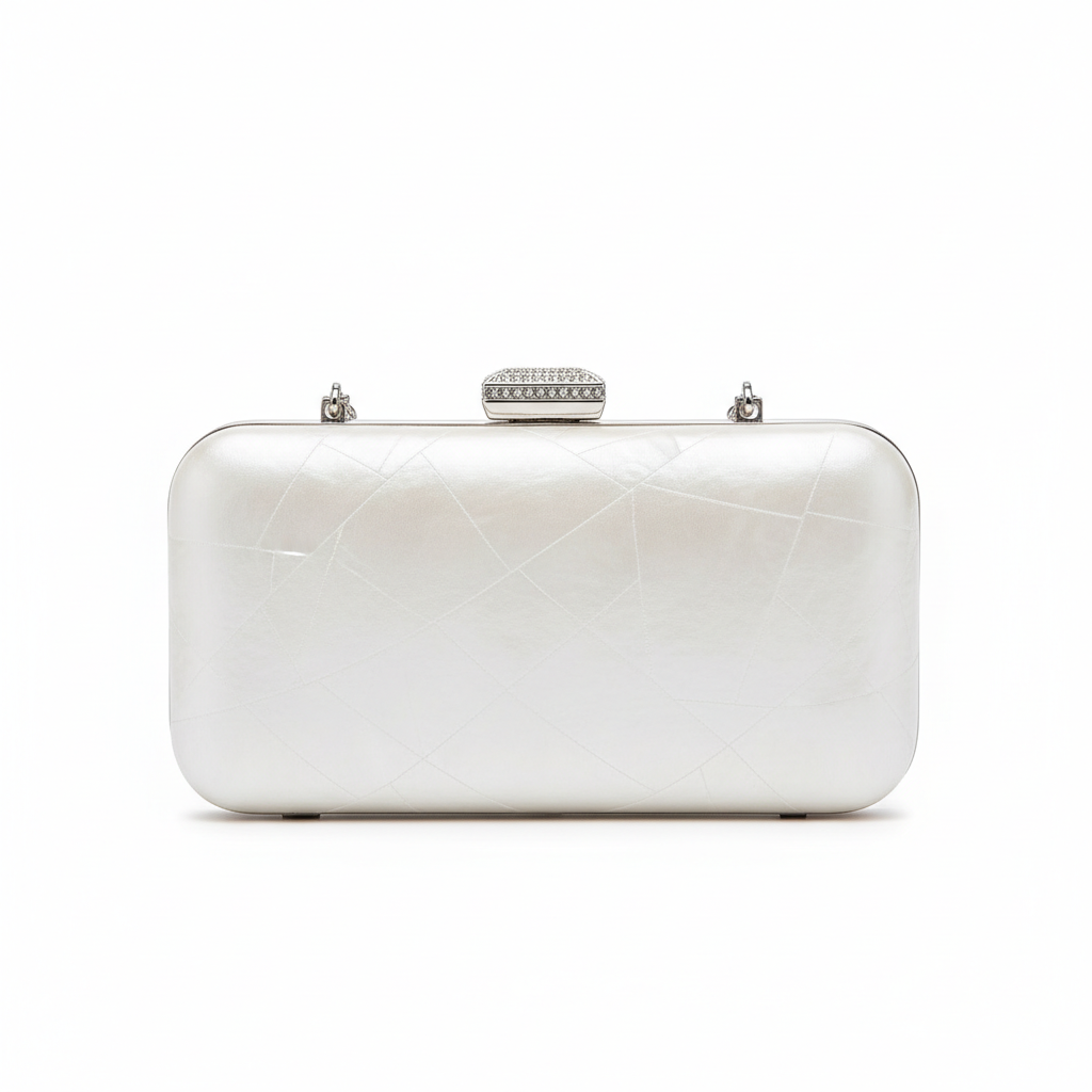 Evening Clutch - White