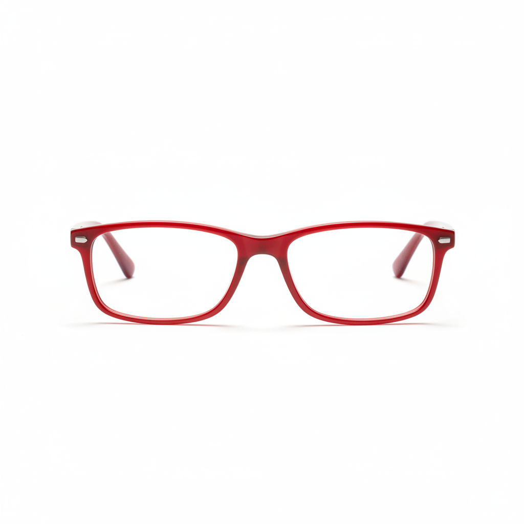 Executive Rectangle Frames - Red