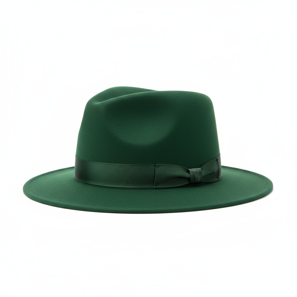 Fedora Hat - Green