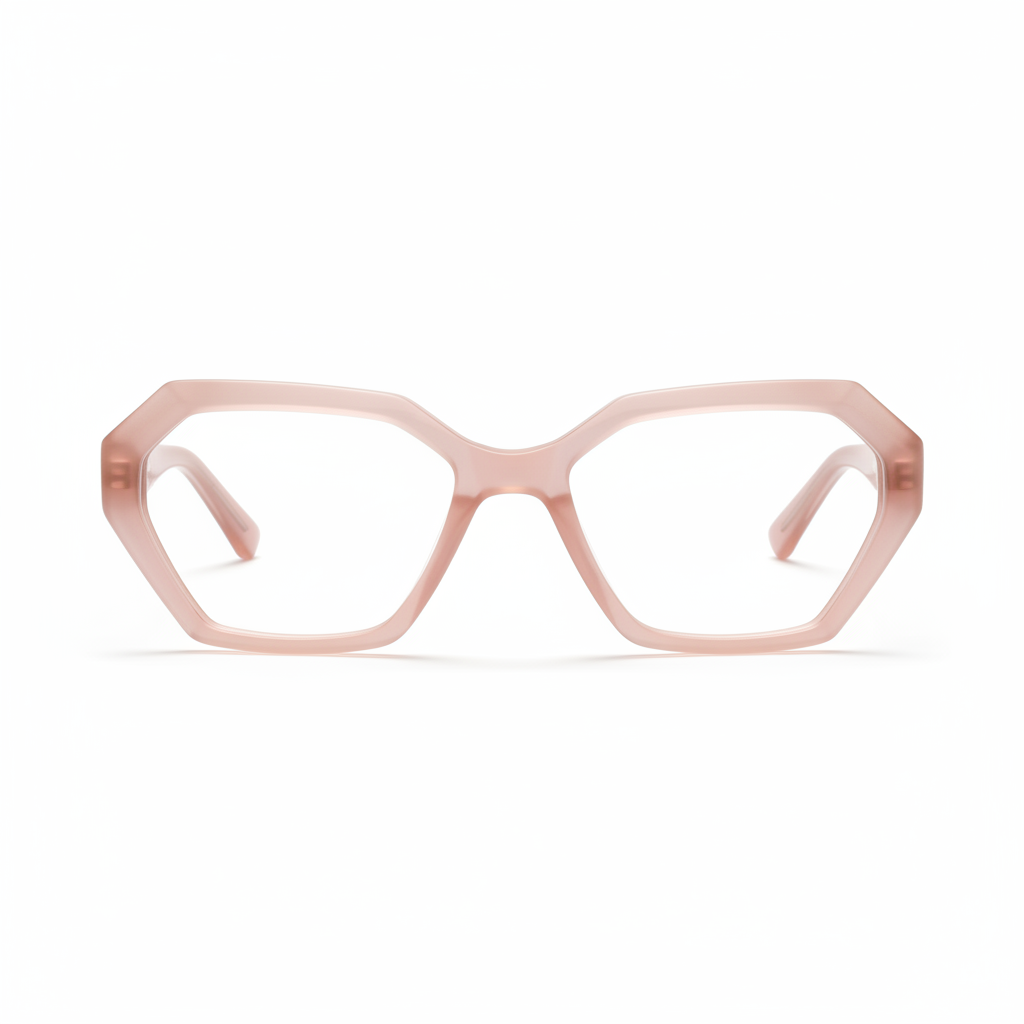 Geometric Designer Frames - Pink