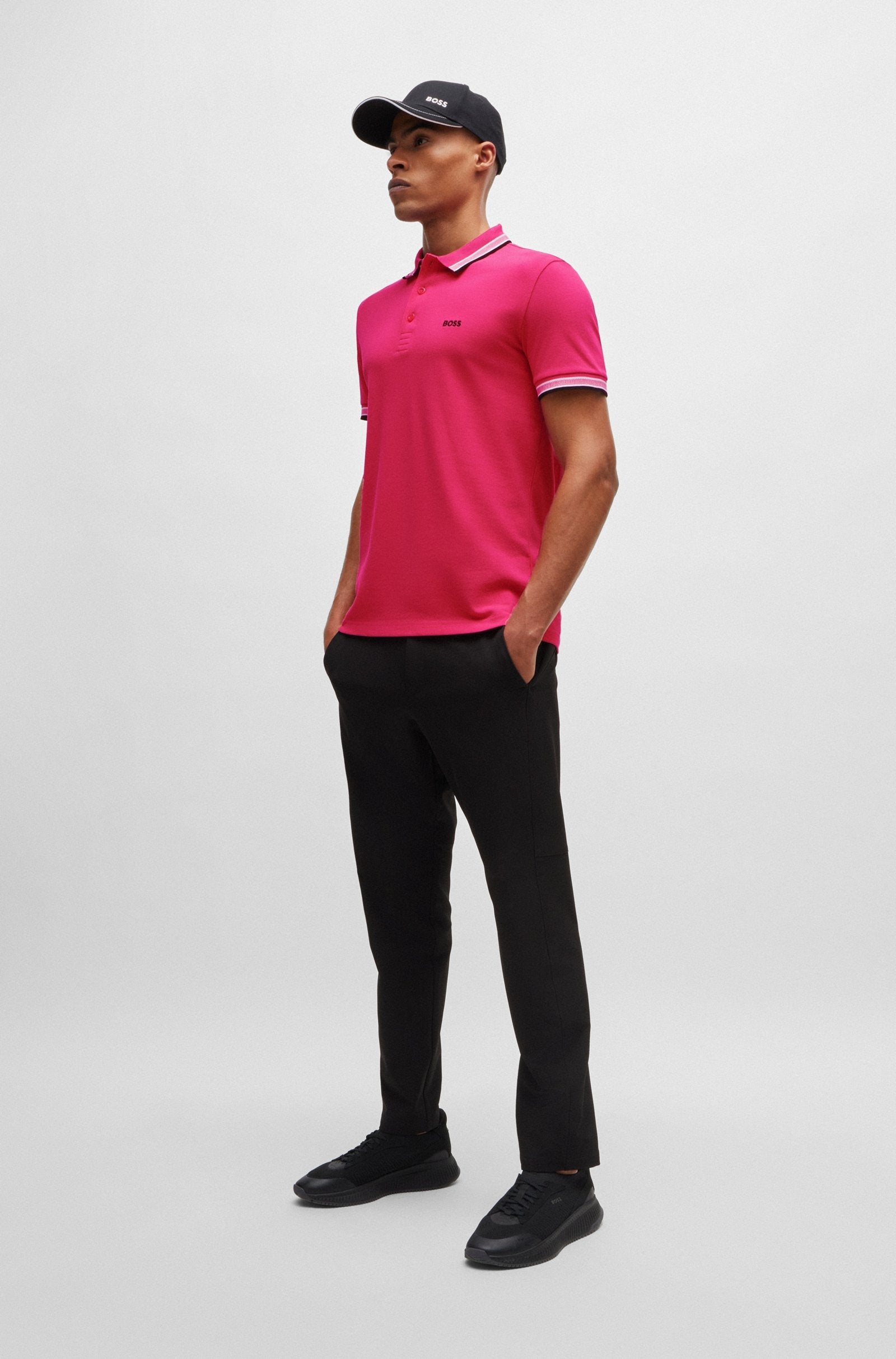 Contrast Logo Polo