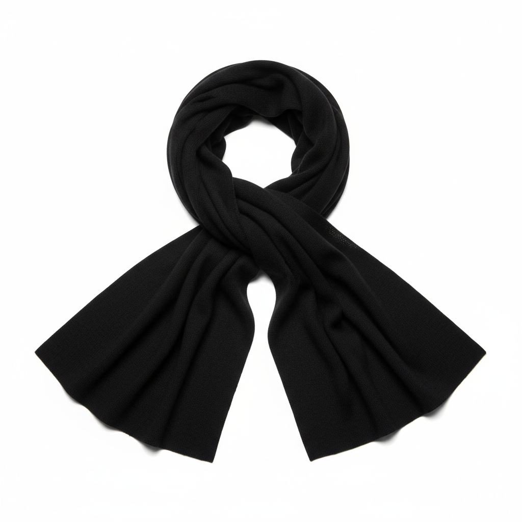 Infinity Loop Scarf - Black