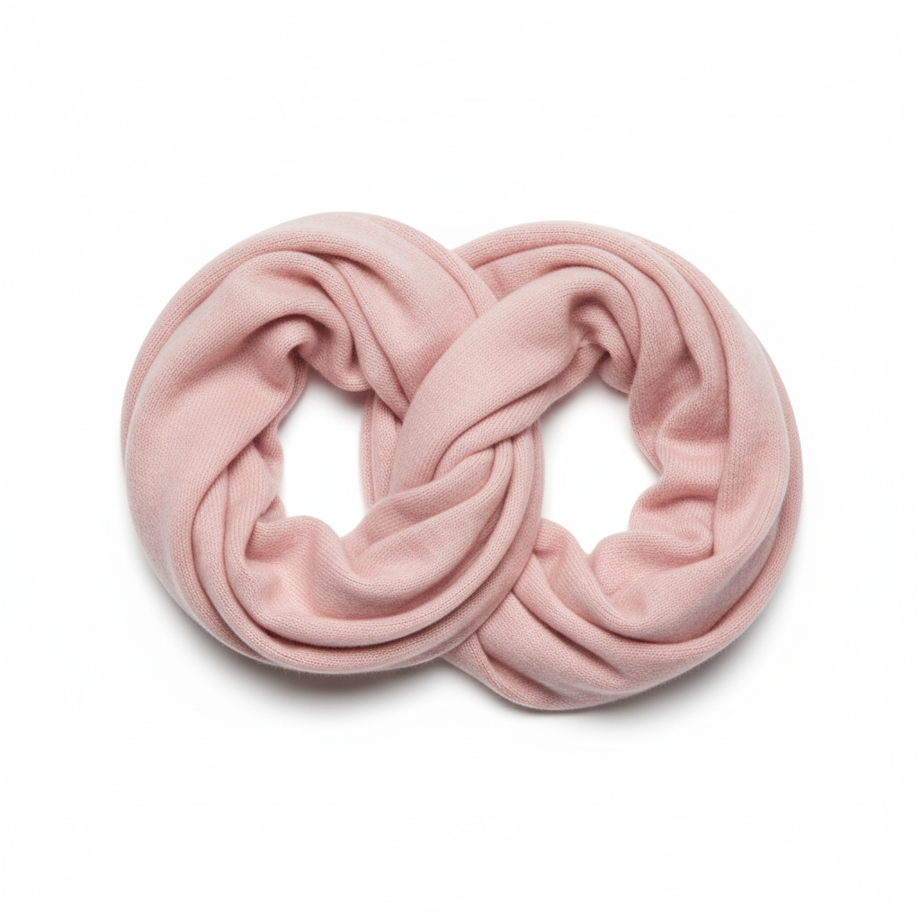 Infinity Loop Scarf - Pink