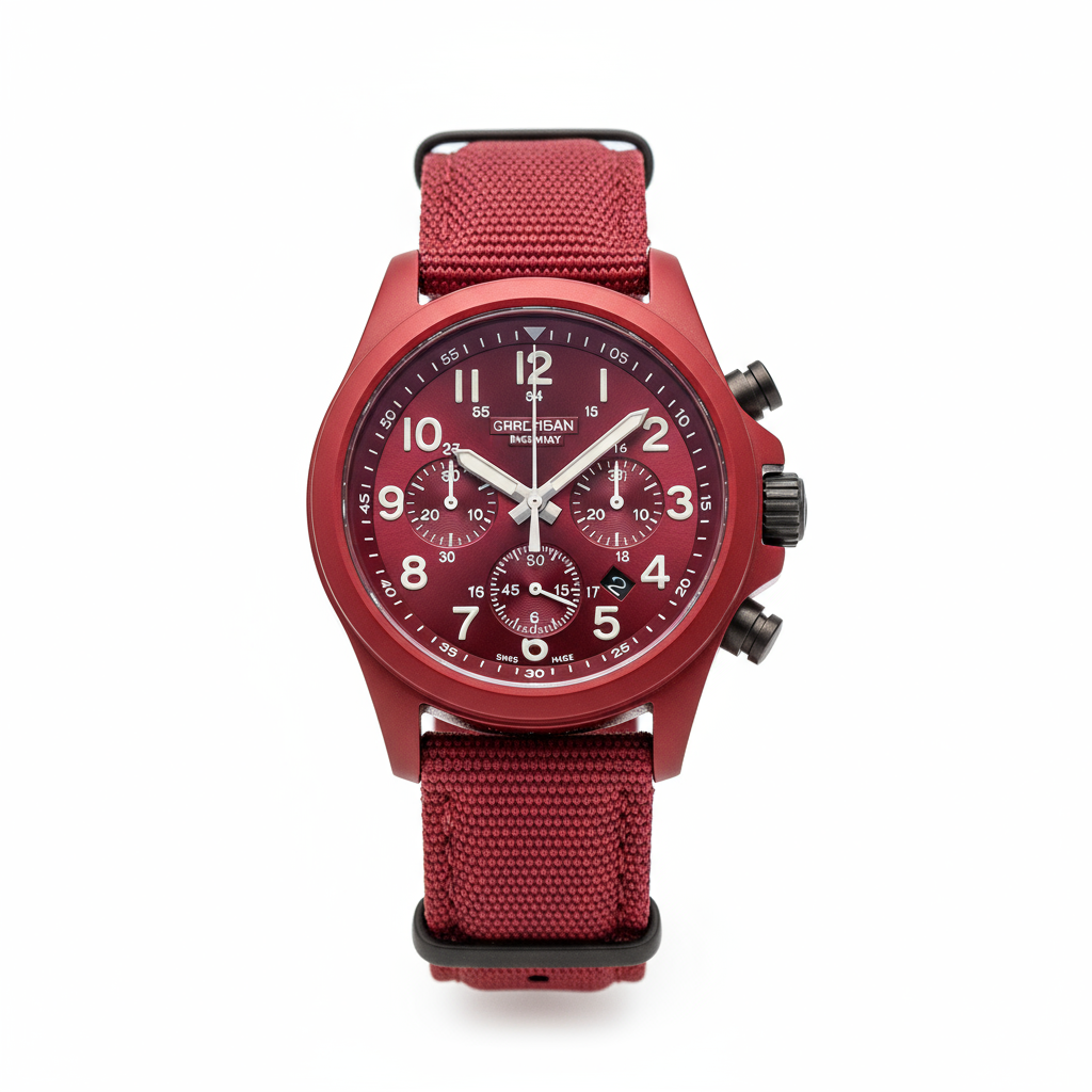 Military Field Watch - Red