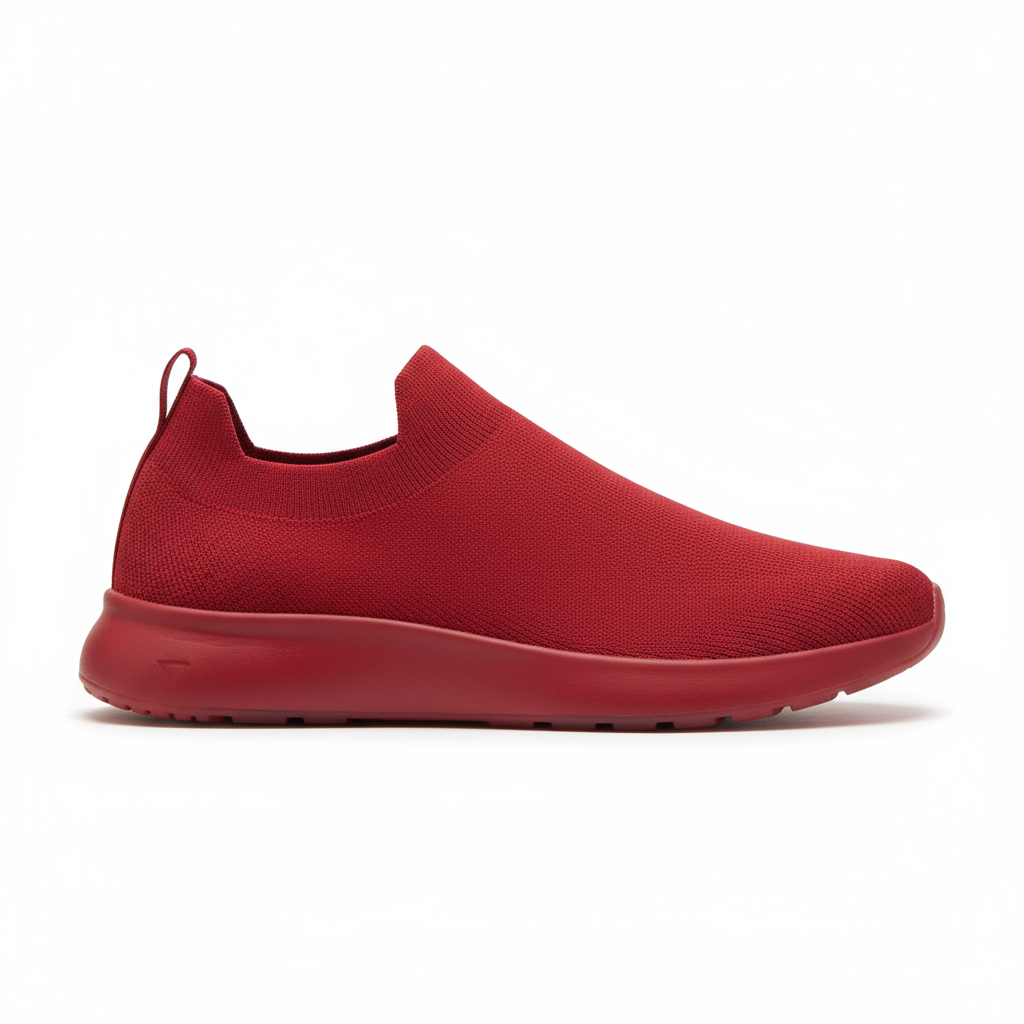 Minimalist Sneakers - Red