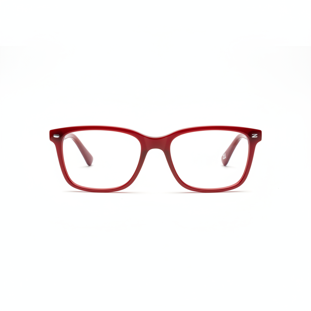 Modern Square Frames - Red