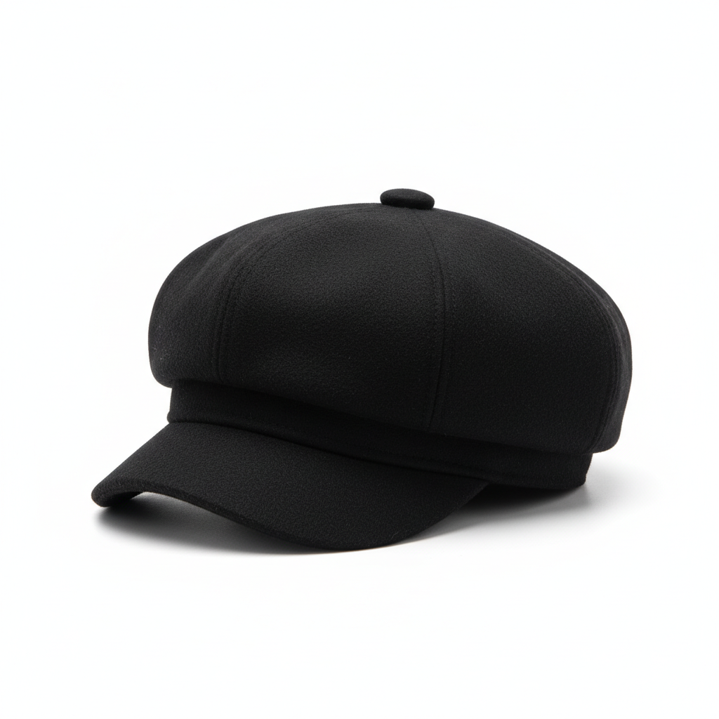 Newsboy Cap - Black