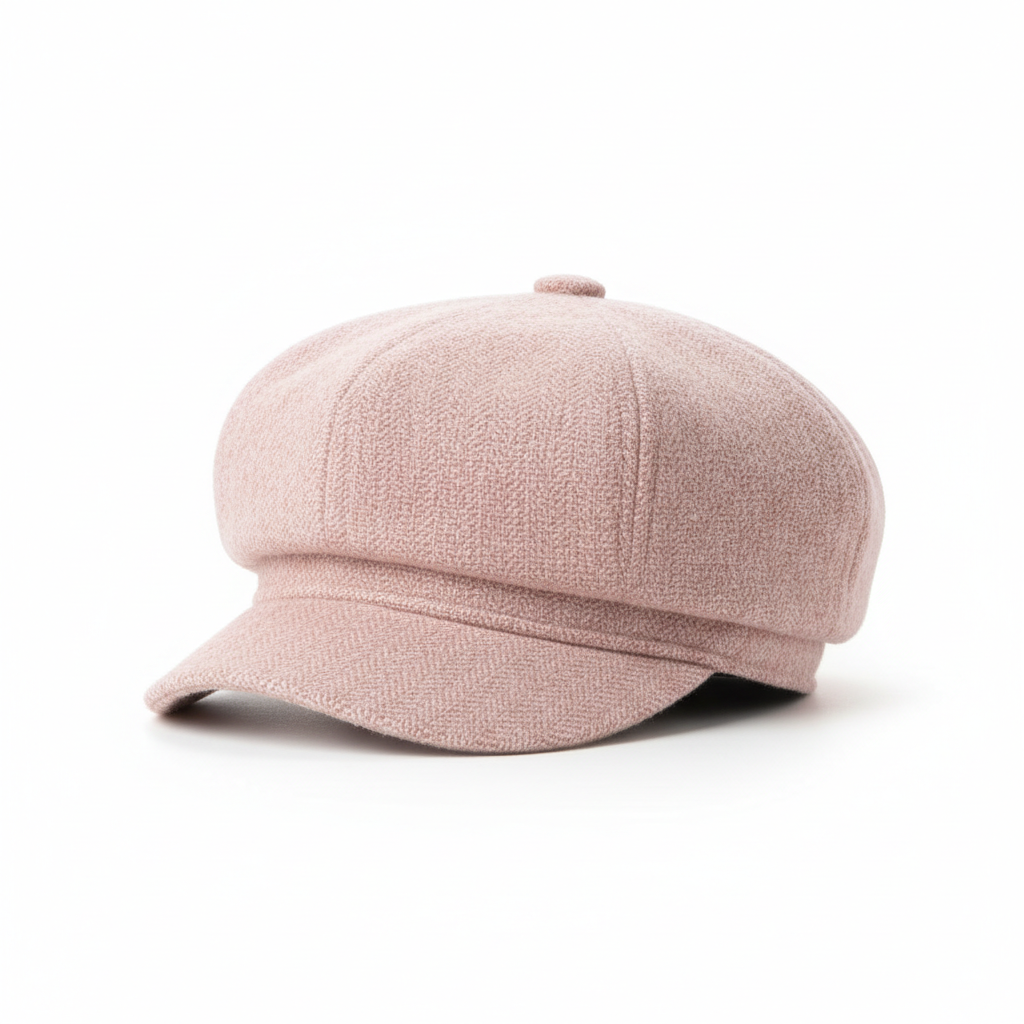 Newsboy Cap - Pink