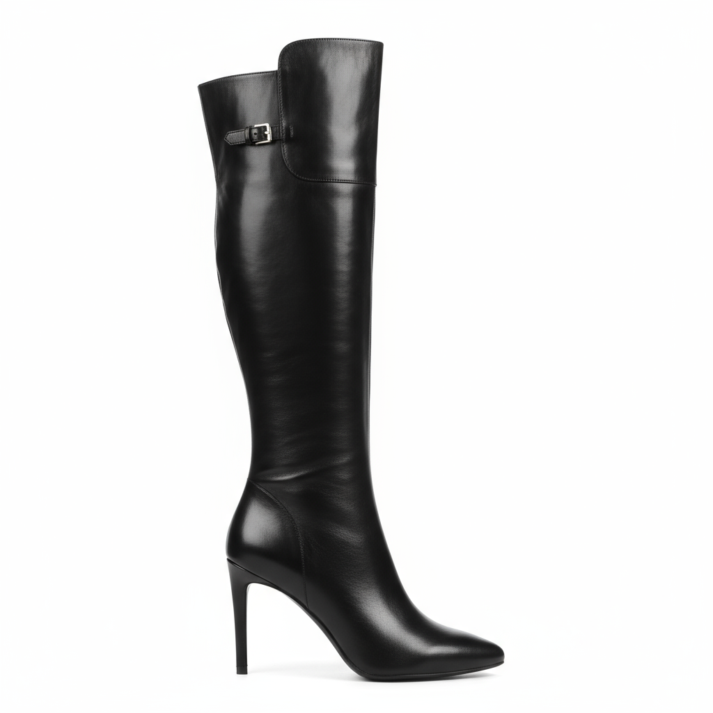 Over-the-Knee Boots - Black