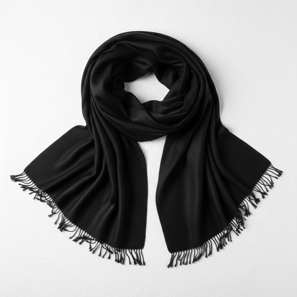 Pashmina Shawl - Black