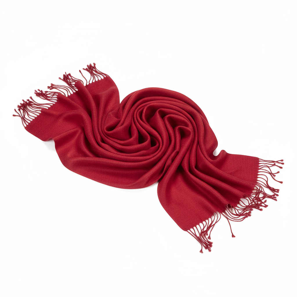 Pashmina Shawl - Red