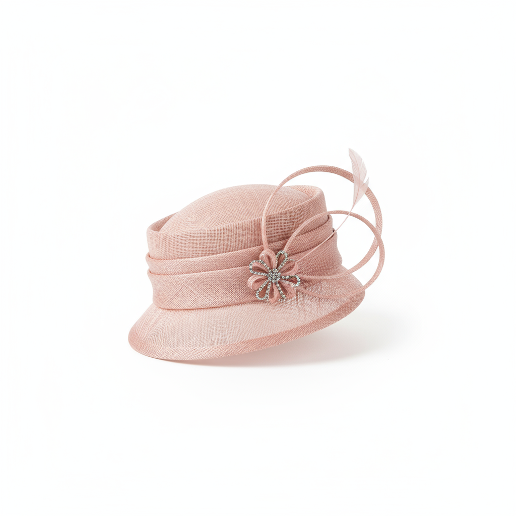 Pillbox Hat - Pink