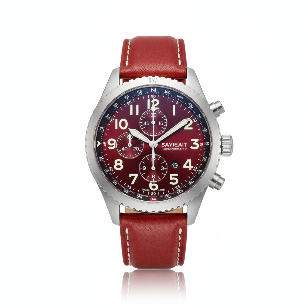 Pilot Aviation Watch - Red