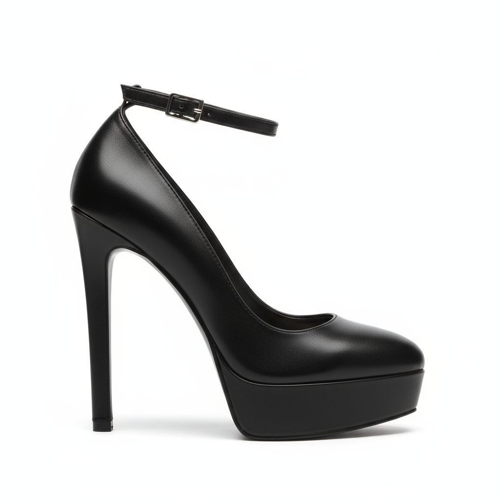 Platform Heels - Black