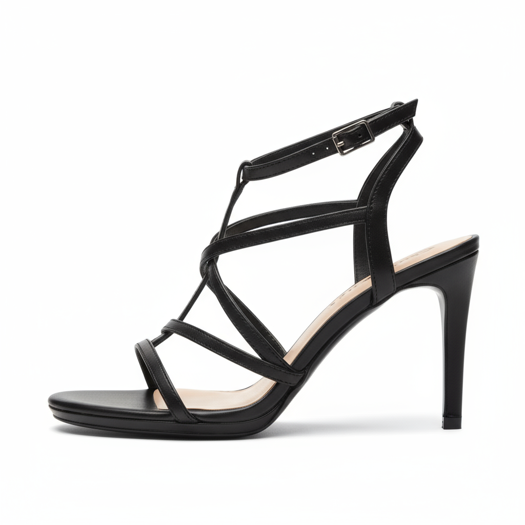 Strappy Sandals - Black