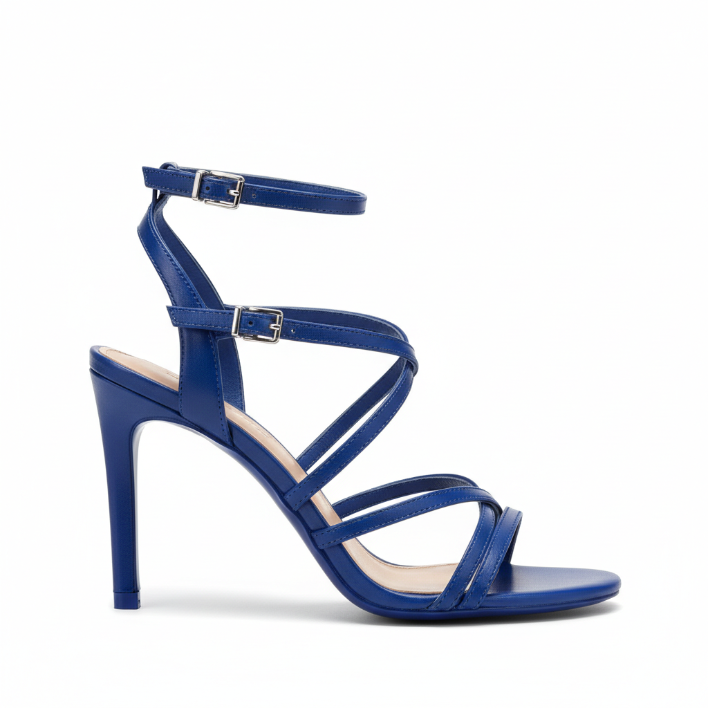 Strappy Sandals - Blue