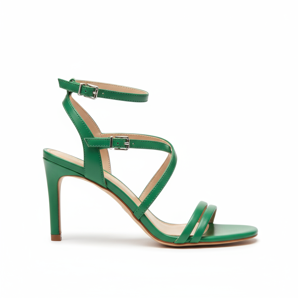 Strappy Sandals - Green