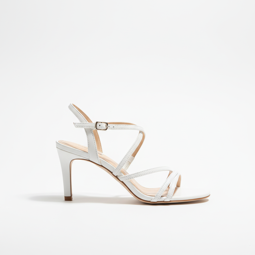 Strappy Sandals - White