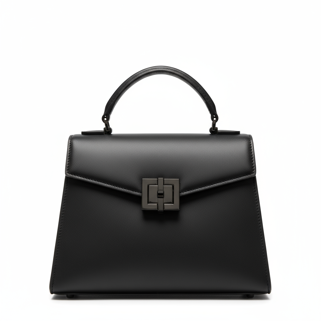 Structured Satchel - Black