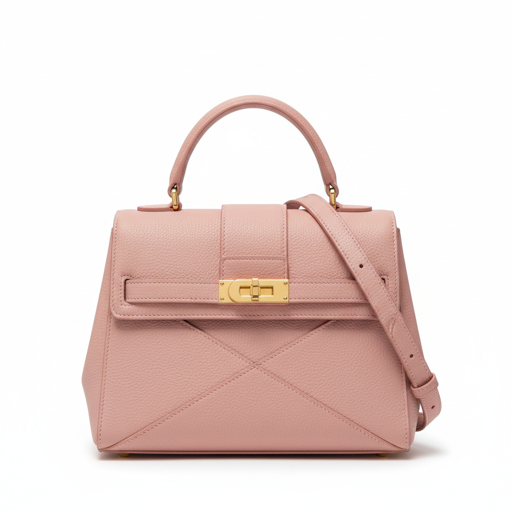 Structured Satchel - Pink