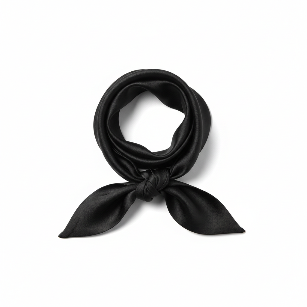 Twilly Neck Scarf - Black