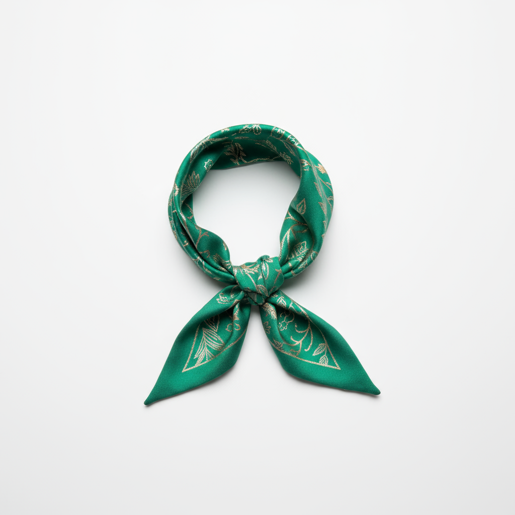 Twilly Neck Scarf - Green