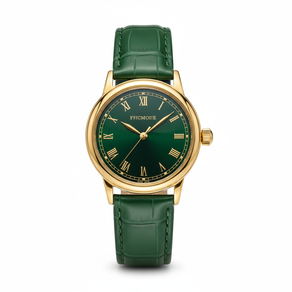 Vintage Mechanical Watch - Green