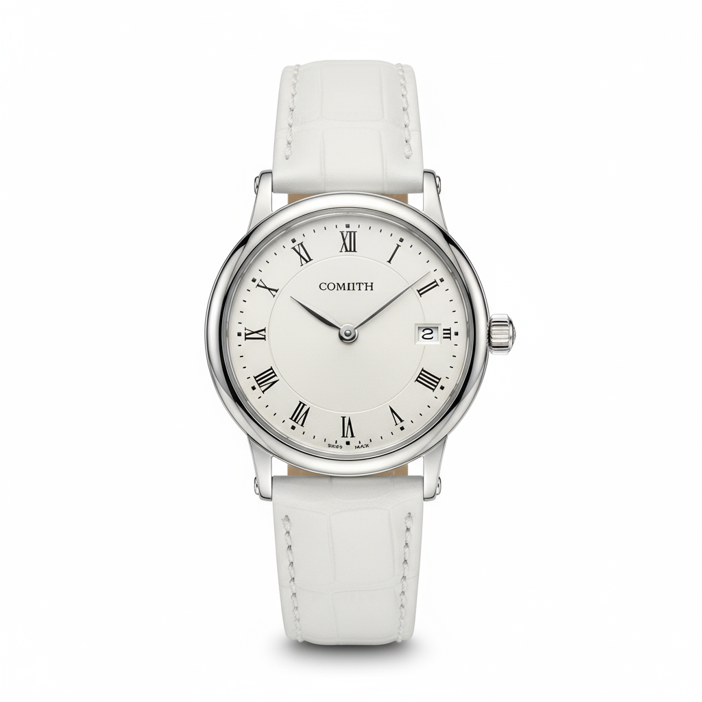 Vintage Mechanical Watch - White